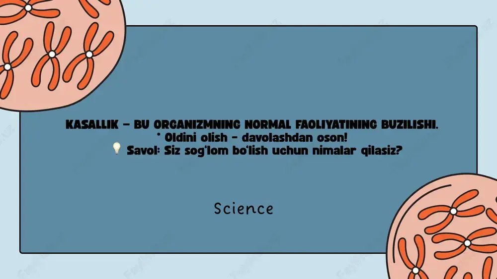 kassalliklarni oldini olish pptx - Page 4