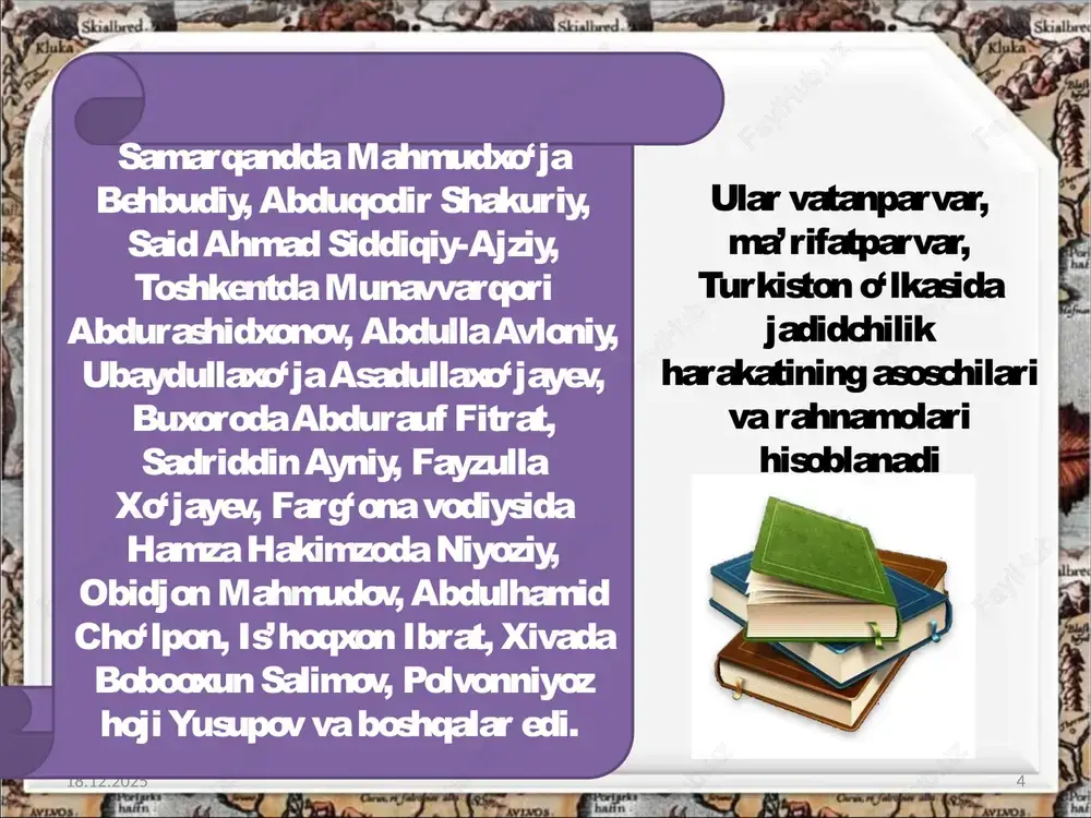 jadidchilik va ayollar ta'limi masalasining yoritilishi - Page 4