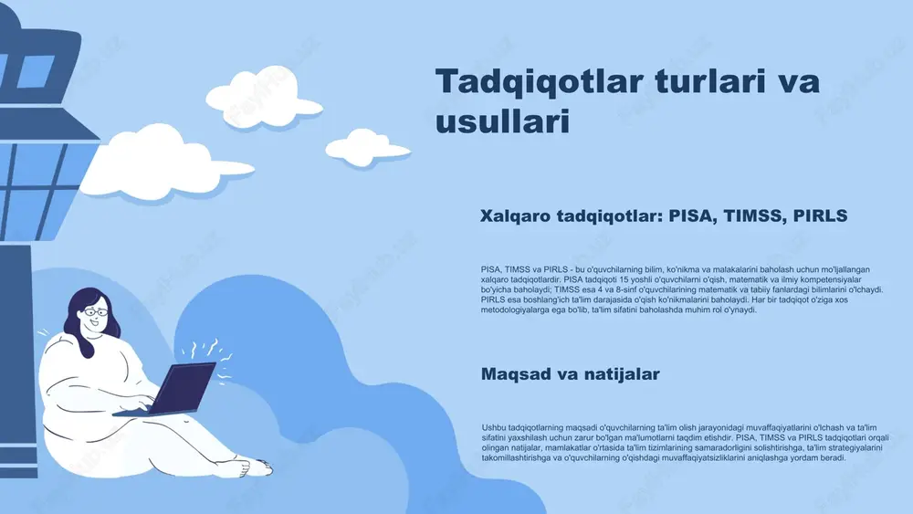 isa va timss natijalari asosida, ta'lim tizimlarini takomillashtirish uchun turli strategiyalar ishlab chiqiladi. masalan, o'quv dasturlarini qayta ko'rib chiqish, o'qituvchilarni malakasini oshirish va talabalarning o'zlashtirish darajasini oshirishga qaratilgan yangi metodlarni joriy etish kabi chora-tadbirlar amalga oshiriladi. oʻquvchilarning bilim va ko'nikmalarini baholash strategiyalari ta'lim sifatini yaxshilash uchun o'quvchilarning bilim va ko'nikmalarini baholash juda muhimdir. bu jarayon o'quvchilarning o'zlashtirish darajasini aniqlash, o'qituvchilarning ta'lim metodologiyasini takomillashtirish va ta'lim tizimining samaradorligini oshirish uchun zarur. o'quvchilarning bilimlarini muntazam ravishda kuzatish va baholash, ularning kuchli va zaif tomonlarini aniqlashga yordam beradi. strategiyalarni amalga oshirishda resurslar zarurati ta'lim sifatini oshirish uchun zarur bo'lgan strategiyalarni amalga oshirishda qo'shimcha resurslar va qo'llab-quvvatlash muhim ahamiyatga ega. o'qituvchilarni tayyorlash dasturlarini rivojlantirish, baholash metodlari va vositalarini takomillashtirish, shuningdek, o'quvchilar uchun qo'llab-quvvatlovchi materiallarni tayyorlash zarur. bu resurslar ta'lim jarayonining sifatini oshirish va o'quvchilarning muvaffaqiyatini ta'minlash uchun zarurdir. xulosa xalqaro tadqiqotlar ta'lim sifatini baholashda muhim rol o'ynaydi. formal va norasmi o'lchovlar o'quvchilarni baholashda muvozanatni …