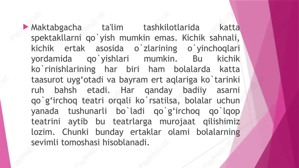 maktabgacha ta'lim tashkilotlari data teatrlari - Page 4