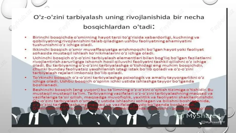 o'z-o'zini tarbiyalash va o'z ustida ishlash - Page 4