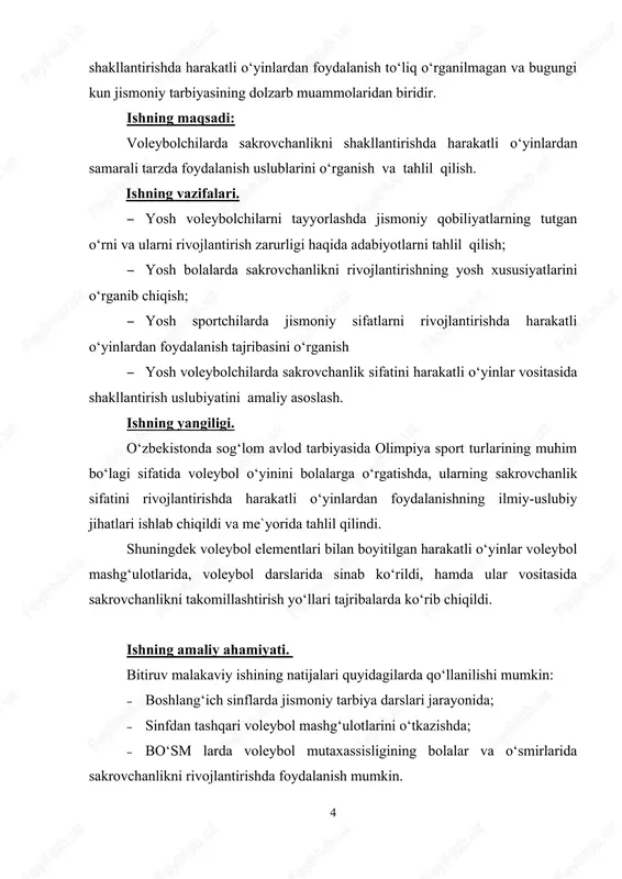 bog‘liq, balki bolaning muayyan sifatini qanday vositalar yordamida rivojlantirishi bilan ham belgilanadi. shu bilan bir qatorda harakatning turi, yo‘nalishi va qanday maqsadga qaratilganligiga (kasb, ro‘zgor ishi, sport, harbiy faoliyat va h.) qarab, har bir jismoniy sifatni shu harakat ijrosidaga o‘rni turlicha bo‘ladi. shunday bo‘lsada, turli kasb faoliyatlarida yoki sport turlarida shu jismoniy sifatlarning integral ahamiyati o‘ziga xos ulushga ega bo‘ladi. ammo qanday bo‘lmasin, ko‘pgina tadqiqotchilarning fikricha, barcha harakat faoliyatida ayrim jismoniy sifatlarning ustivorliga darhol ko‘zga tashlanadi. zamonaviy sport amaliyotida yuqori natijalarga erishish sportchining uzoq muddat davomida yuqori sifatli va samarali ish qobiliyatini saqlay olish imkoniyati bilan bog‘liqdir. turli sport turlari bo‘yicha o‘tkaziladigan musobaqalar muddati xalqaro musobaqalar qoidalari bilan belgilanadi. shu musobaqalar muddatida qaysi sportchi o‘z ish qobiliyati sifati va samaradorligi jihatidan qanchalik uzoq vaqt saqlay olsa yoki uni oshira olish «kuchi»ga ega bo‘lsa, unga muvaffaqqiyat shunchalik kulib boqishi muqarrar. boshqacha qilib aytganda ish qobiliyatining sifat va samaradorlik darajasini ko‘p yoki …