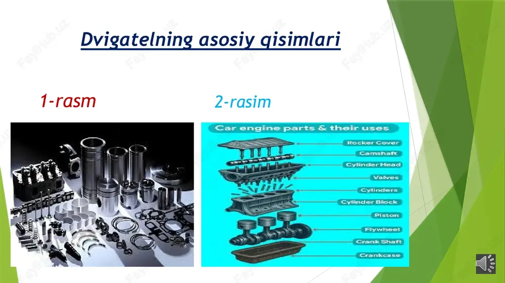 divigatelning asosiy qisimlari va ularning ishlash mehanizimi - Page 4