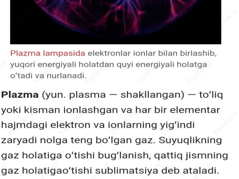 plazma.xossalari va qo'llanilishi - Page 4