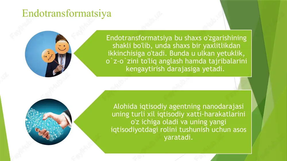 sifatining yuqori standartlariga intilishi, ularning o'zini o'zi anglashi, sog'lig'i, farovonligi va o'z shaxsiyatini rivojlantirishga g'amxo'rlik qilishi bilan bog'liq. bunga zamonaviy texnologiyalar va axborot iqtisodiyoti sharoitlari yordam bermoqda. har bir shaxsning imkoniyatlarining evolyutsiyasi va ehtiyojlarni qondirish imkoniyatlarining evolyutsiyasi mavjud. individ menejer sifatida innovatsion xatti-harakatlarning nanoiqtisodiy tahlili sub'ektning individual tajribasiga va har bir shaxsning yangi g'oyalar yaratuvchisi sifatidagi o'ziga xosligiga qaratilgan. innovatsion jarayonning asosiy momenti insonning oqilona fikrlash chegarasidan tashqariga chiqishi, ma'lumotlarni qayta ishlashning an'anaviy sxemalari va usullaridan voz kechishidir. yangi g'oyalar va innovatsiyalarni yaratish insondagi irratsional, intuitiv va ijodiy impulslarga asoslanadi. m.vest innovator deganda ham ijodkorlik, ham yangilik qobiliyati yetarli darajada yuqori bo‘lgan, nafaqat yangi original g‘oyalarni ishlab chiqarishga, balki ularni hayotga tatbiq etishga ham qodir shaxs deb hisoblaydi. individ g'oyalar va innovatsiyalarning yaratuvchisi va tarqatuvchisi sifatida. innovatsiyalarning taqsimlanishi yoki tarqalishi, e.rodjersning fikricha, texnologiyaning yangi g‘oyalari va takliflarining ma’lum vaqt oralig‘ida aloqa kanallari orqali ijtimoiy tizim (tarmoq) a’zolari o‘rtasida taqsimlanishi jarayonidir. …