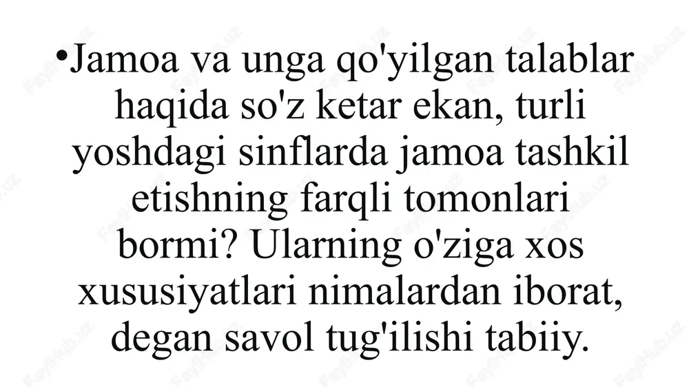 boshlang'ich sinflar do'quvchilar jamoasini shakllantirish bosqichlari - Page 4