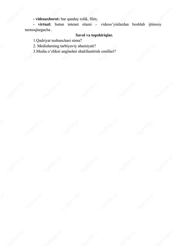 axborotni jamiyatda tutgan o`rni va ahamiyati. - Page 4