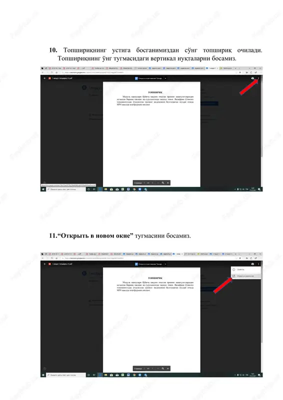 "google classroom"dan foydalanish yo'riqnomasi - Page 4
