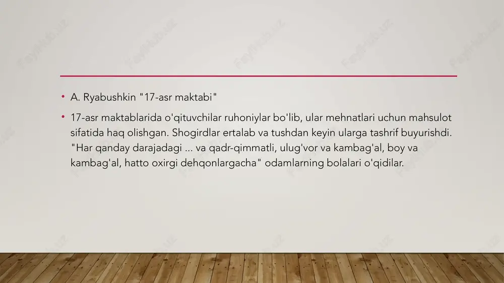 rossiyada ta'lim va maktab xvii-xviii asr - Page 4