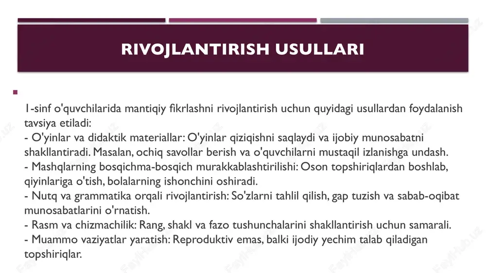 mantiqiy fikrlashga oid masalalar ustida ishlash 1-sinf - Page 4