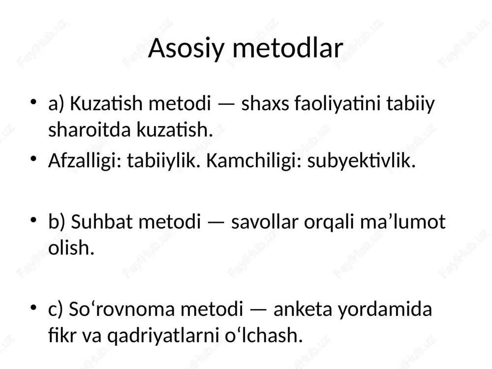 shaxsni o‘rganish metodlari - Page 4