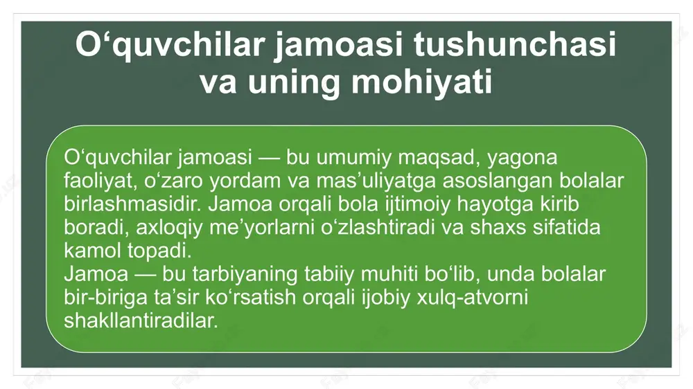 o‘quvchilar jamoasi-yaxlit pedagogik jarayonning asosiy shakli - Page 4