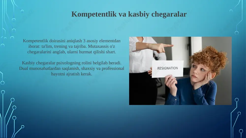 psixologning kasbiy oʻzligini belgilashning etikaviy tamoyillari - Page 4