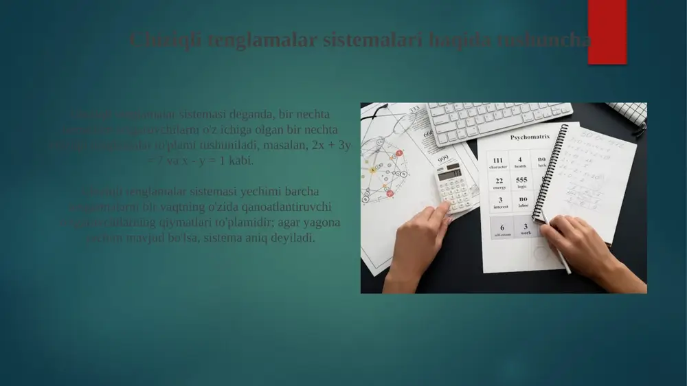 chiziqli tenglamalar sistemasini yechish usullari - Page 4