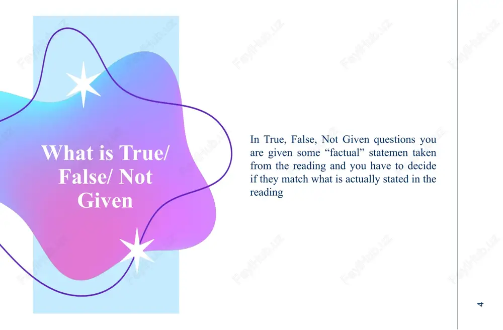 ts. follow steps 1-7 of the strategy and decide if the answer to each statement is yes, no or not given. then read my notes below which contain the answers. 18 19 thank you for your attention! usmonaliyeva ziyoda fit- 124 1-course image1.png image2.png image3.svg image4.png image18.png image3.png image5.png image6.png image7.png image8.png image9.png image19.png image13.png image14.png image15.png image10.png image11.png image12.png image20.png image21.png image22.png image24.svg image23.png image24.png .msftofcthm_background1_fill_v2 { fill:#ffffff; }