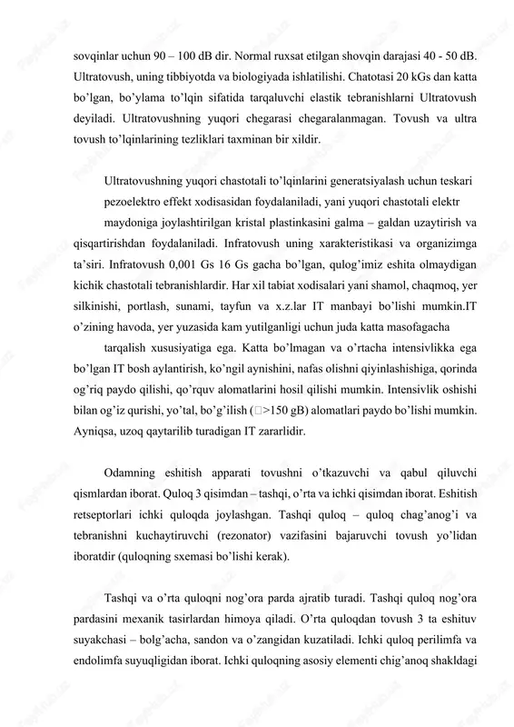 antirishda sensor tarbiya muhim o‘rin tutadi.sensor tarbiya tevarak-atrofni sezgi orqali idrok qilishdir.bunda tasavvurning aniqligi, to‘laligi sensor jarayonlarning rivojlanish darajasi bilan belgilanadi.maktabgacha yoshdagi bolalarda tafakkur, xotira, idrok kabi barcha ruhiy jarayonlarning jadal rivojlanishi kuzatiladi. eshitishida nuqsoni bo‘lgan bolalar o‘z tengdoshlaridan ruhiy rivojlanishda sezilarli darajada ortda qoladi. shu bois, maktabgacha tarbiya muassasasida kar va zaif eshituvchi bolalarni mashg‘ulotlarda sensor rivojlantirish ularning yoshiga mos bilim va malakalarni egallashi hamda maktab ta’limiga tayyorgarlik ko‘rishida yordam beradi, shuningdek, intellektual faoliyatini rivojlantiradi. agar bolaning kompensatorlik imkoniyatlari, to‘g‘ri tanlangan korreksion-pedagogik, psixologik va tibbiy ishlari bir-biriga mos kelib, o`zaro uyg‘unlashsa, ular bolaning ruhiy va jismoniy rivojlanishidagi dastlabki nuqson ta’sirini ancha kamaytirishi, ayrim hollarda esa butunlay bartaraf etishi mumkin. bunday hamkorlik kompensatorlik mexanizmlarining samarali shakllanishini, dastlab buzilgan psixik va motor funksiyalarining korreksiyasini ta’minlaydi, ya’ni bolalar kasalliklari va nogironligini profilaktika qilishda muhim omil bo‘lib xizmat qiladi. erta boshlangan korreksiyalash ishlari bolalarning ijtimoiy faoliyatdagi yetishmovchilik darajasini ancha pasaytirib, har bir bolaga …