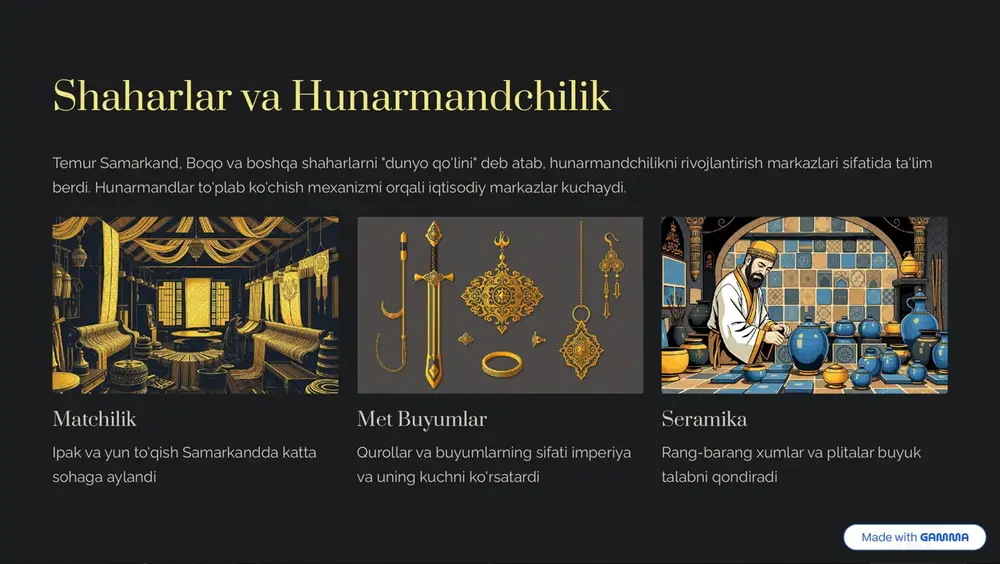 amir temur davrida iqtisodiy siyosat va boshqaruv - Page 4