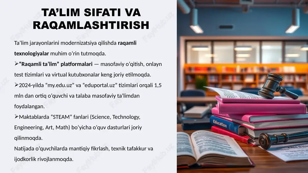 insonga e'tibor va sifatli ta'lim yili - Page 4