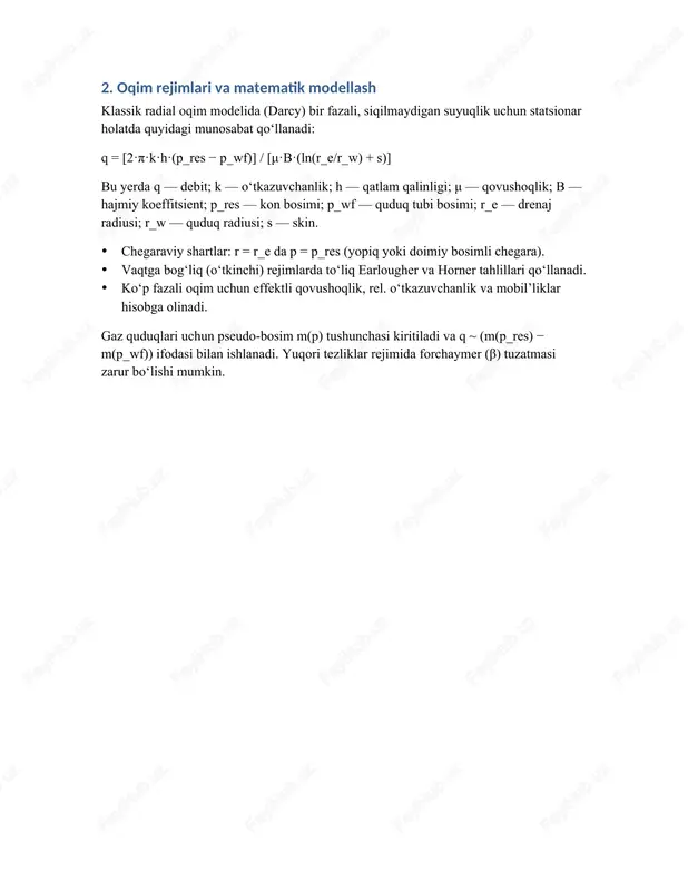 quduqlarni gidrodinamik mukammalligini hisoblash - Page 4