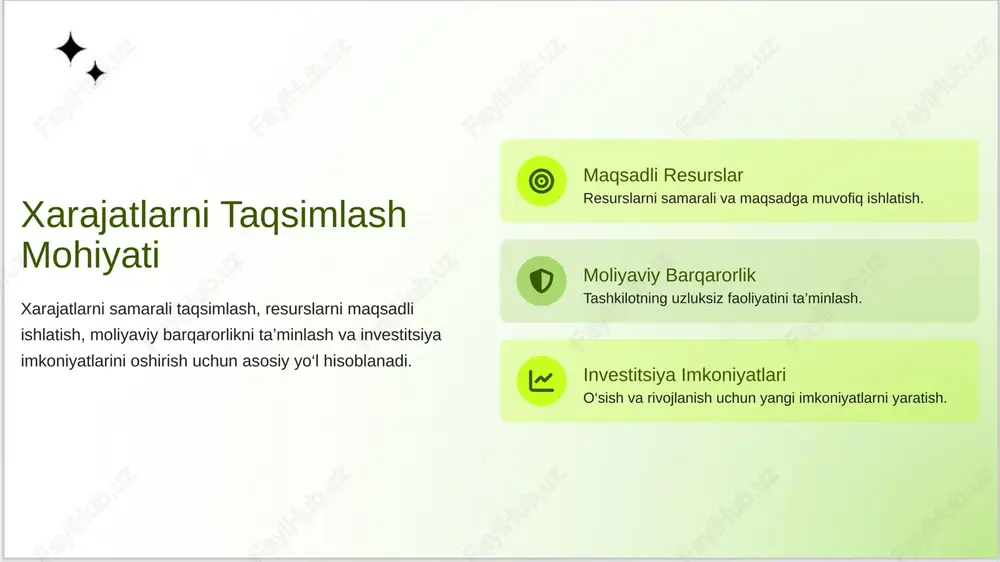 xarajatlarni taqsimlash samaradorligi - Page 4