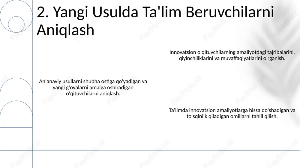 ilgʻor novator -pedagoglarning ish tajribasini oʻrganish - Page 4