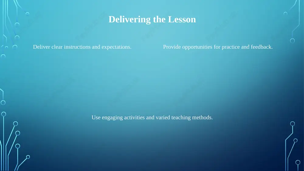 conducting a micro lesson - Page 4