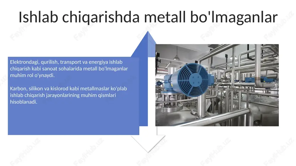 nometal materiallar va ularni sanoatda qoʻllanilishi - Page 4