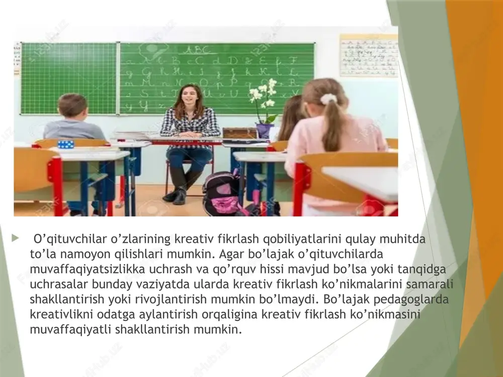oʻqituvchining kreativ kompetensiyasini shakllantirishning modeli - Page 4