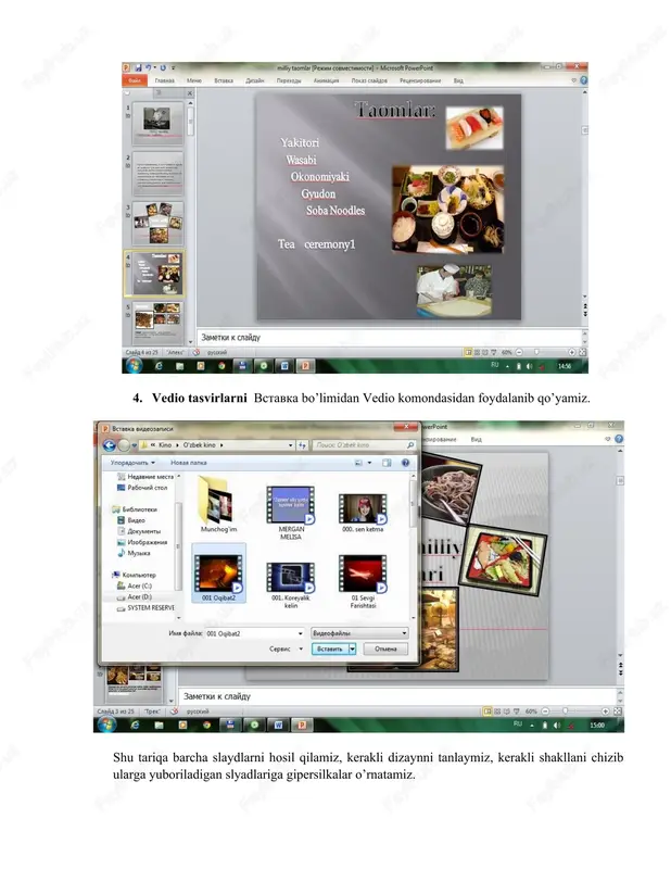 power point da animatsiyali grafik va sxemalar tuzish - Page 4