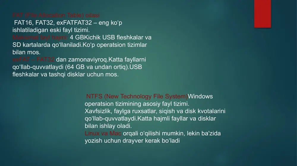 yo‘lga qo‘yishi zarur. bu esa tizimning barqaror ishlashi va foydalanuvchi tajribasini yaxshilashga xizmat qiladi. xulosa image6.png image7.png image8.png image9.png image2.png image3.png image4.png image5.png /docprops/thumbnail.jpeg
