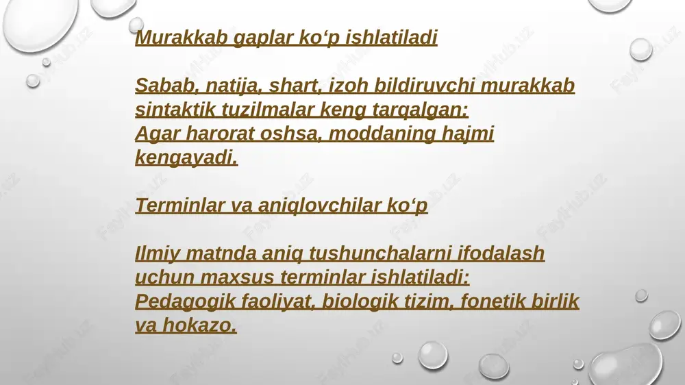 ilmiy uslubning xususiyatlari - Page 4