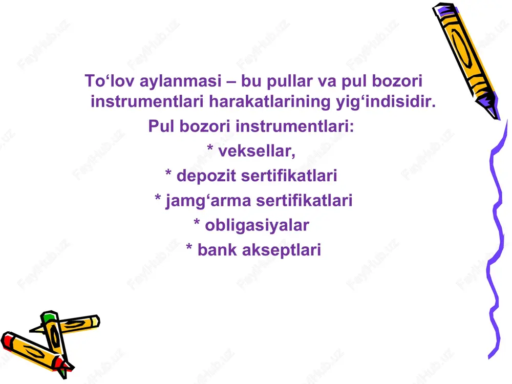 pul aylanmasi va uning tarkibi - Page 4