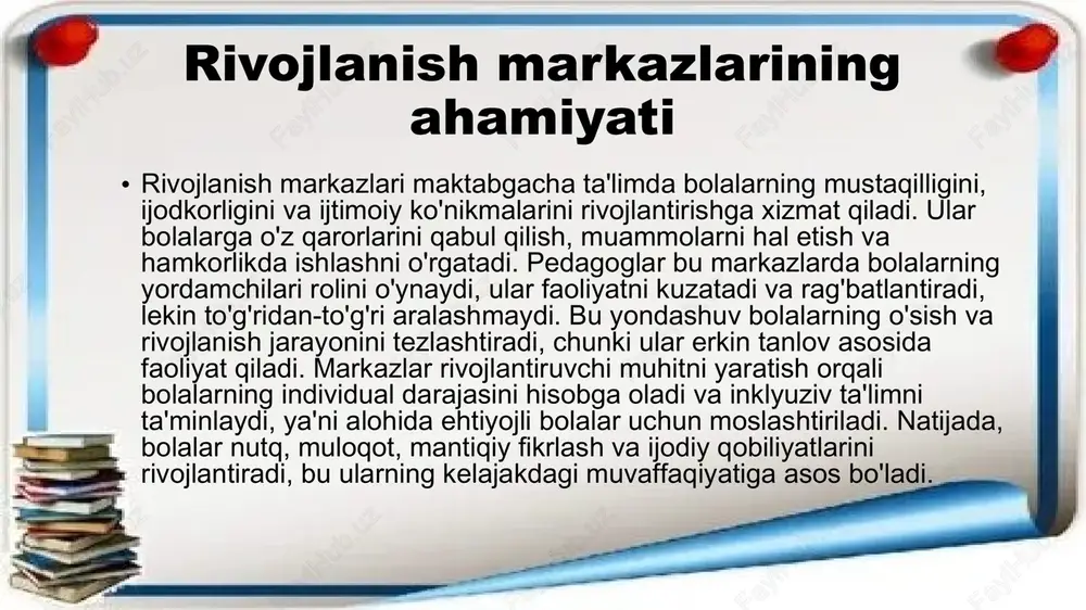 rivojlanish markazlarining faoliyati - Page 4