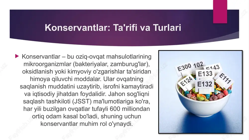 konservantlar va antibiyotiklar - Page 4