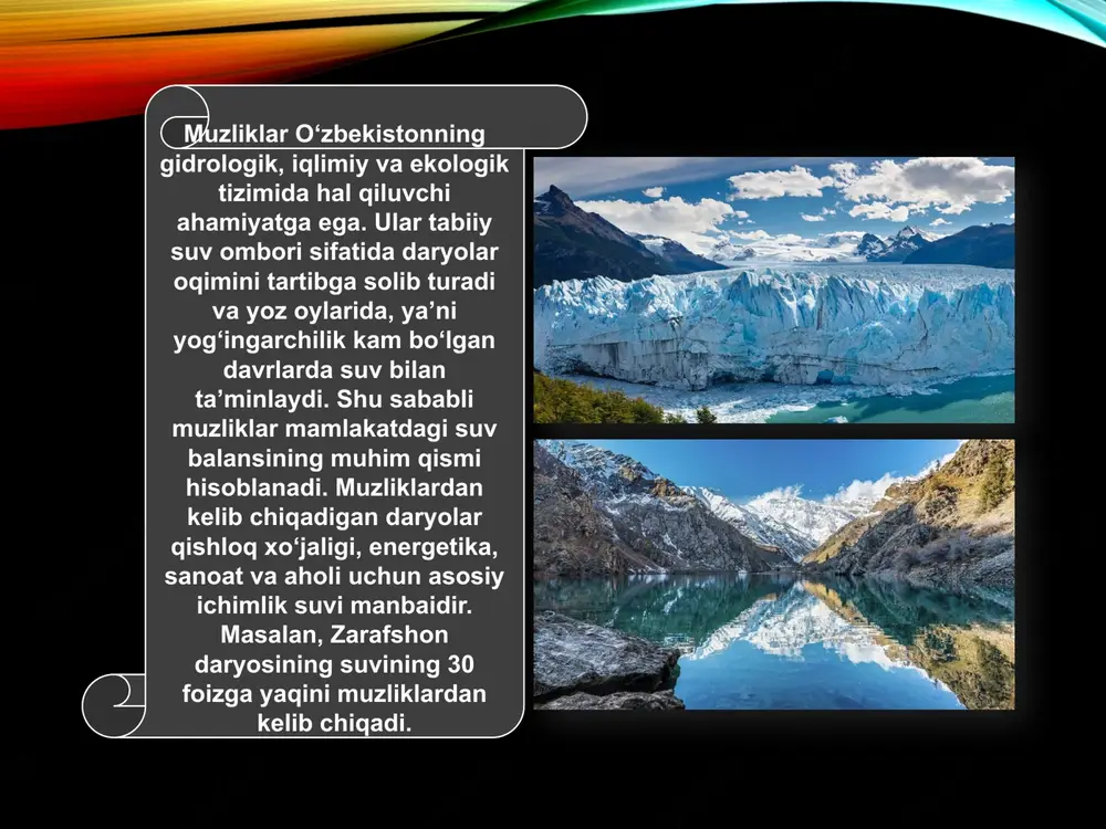 o‘zbekistondagi hozirgi zamon tog‘ muzliklari va ularning ahamiyati - Page 4