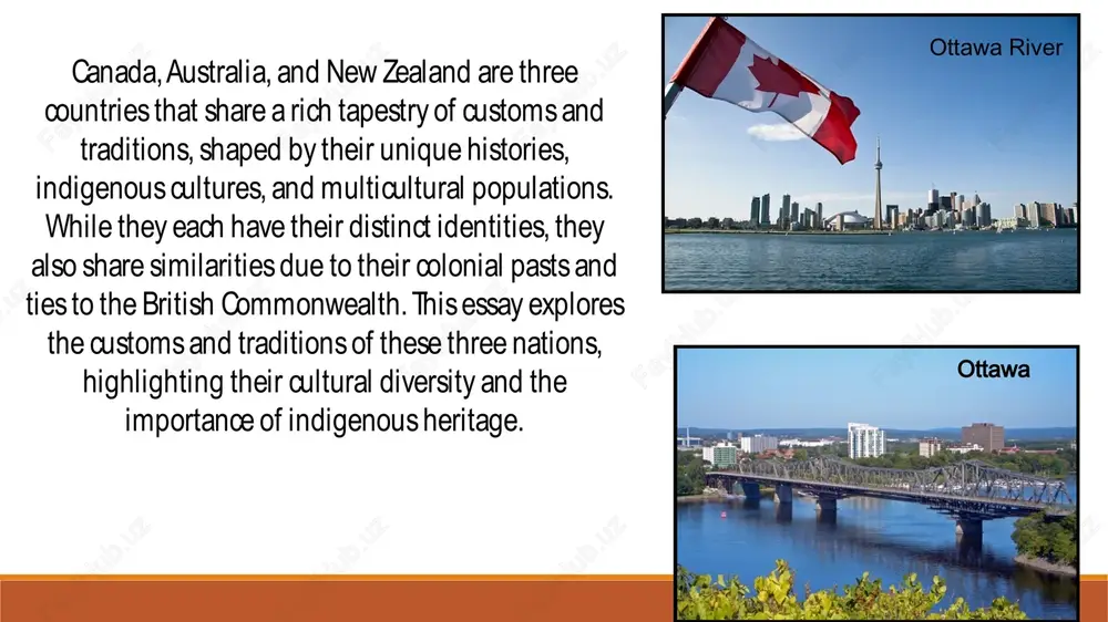 customs and traditions of canada, australia and new zealand - Page 4