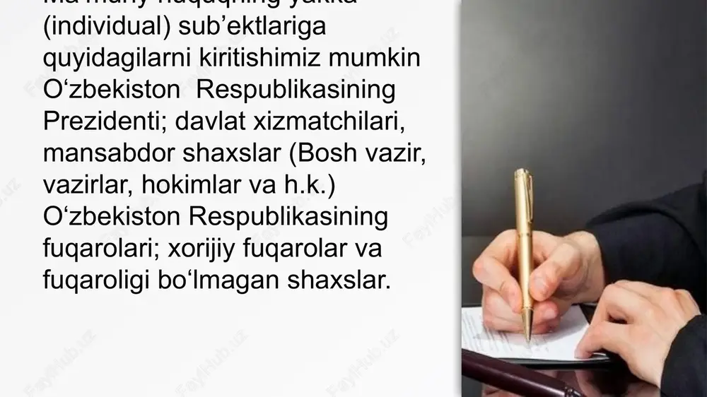 mamuriy huquq subyektlari - Page 4