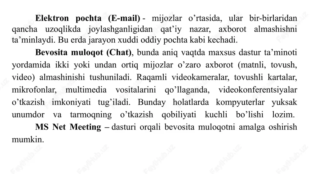 kompyuter tarmoqlari va ularning turlari - Page 4