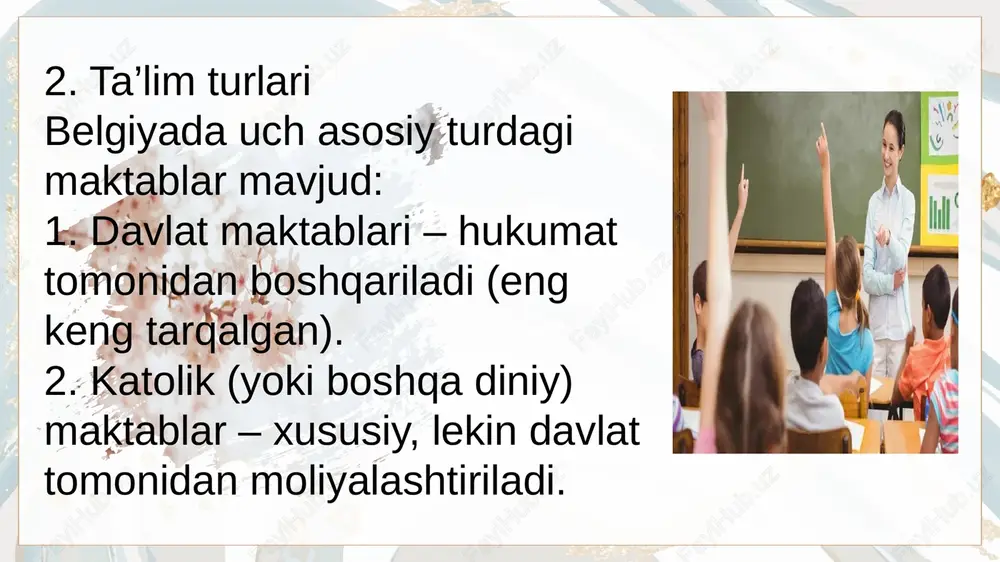 belgiya boshlang'ich ta'lim tizimi - Page 4