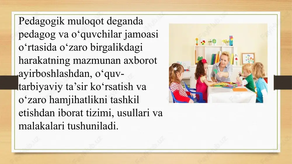 , ushbu jarayonning bir-birlariga nisbatan ijobiy munosabatlari, bo’lajak nizolarda konstruktiv hulqlariga tayyorliklarida haqiqiy ob’ektiv va sub’ektiv o’zgarishlar yaqqol ko’zga tashlansa, nizo samarali hal qilingan hisoblanishi mumkin. xulosa e’tiboringiz uchun rahmat! image5.png image6.png image7.png image8.jpeg image9.jpeg image10.jpeg image11.jpeg image2.jpeg image3.png image4.png /docprops/thumbnail.wmf
