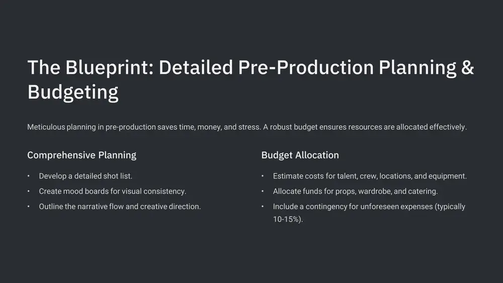 mastering the lens: your guide to organising a successful shoot - Page 4