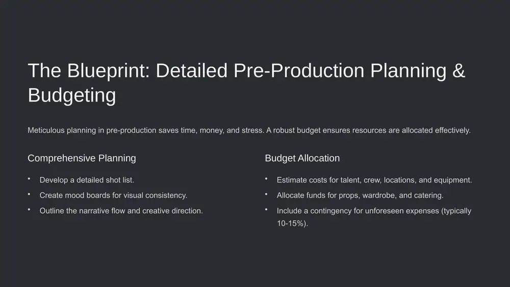 mastering the lens: your guide to organising a successful shoot - Page 4