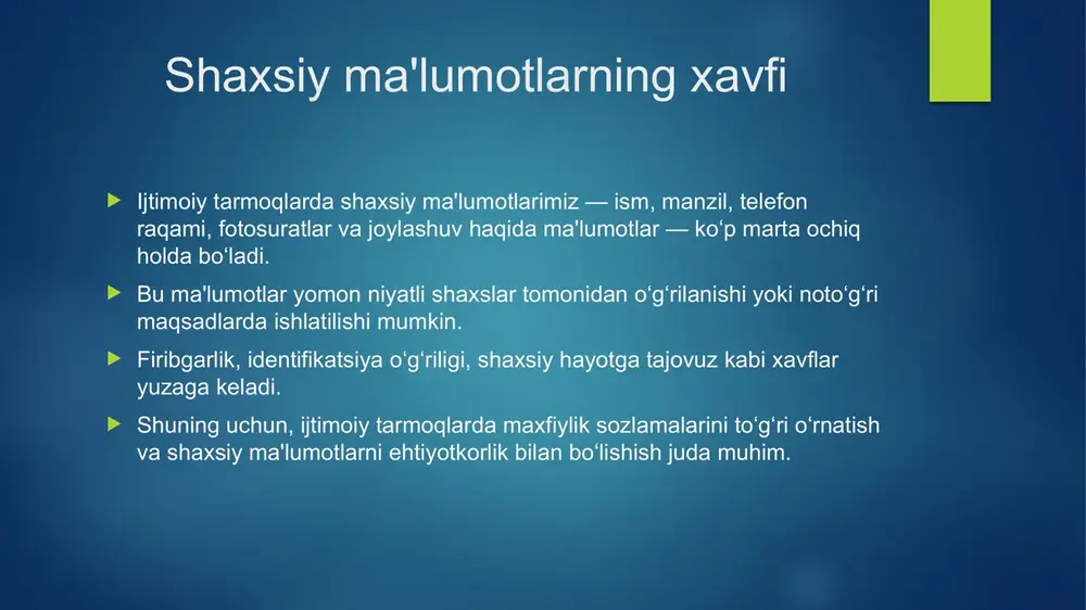 ijtimoiy mediada taxdid va xavf-xatarlar - Page 4
