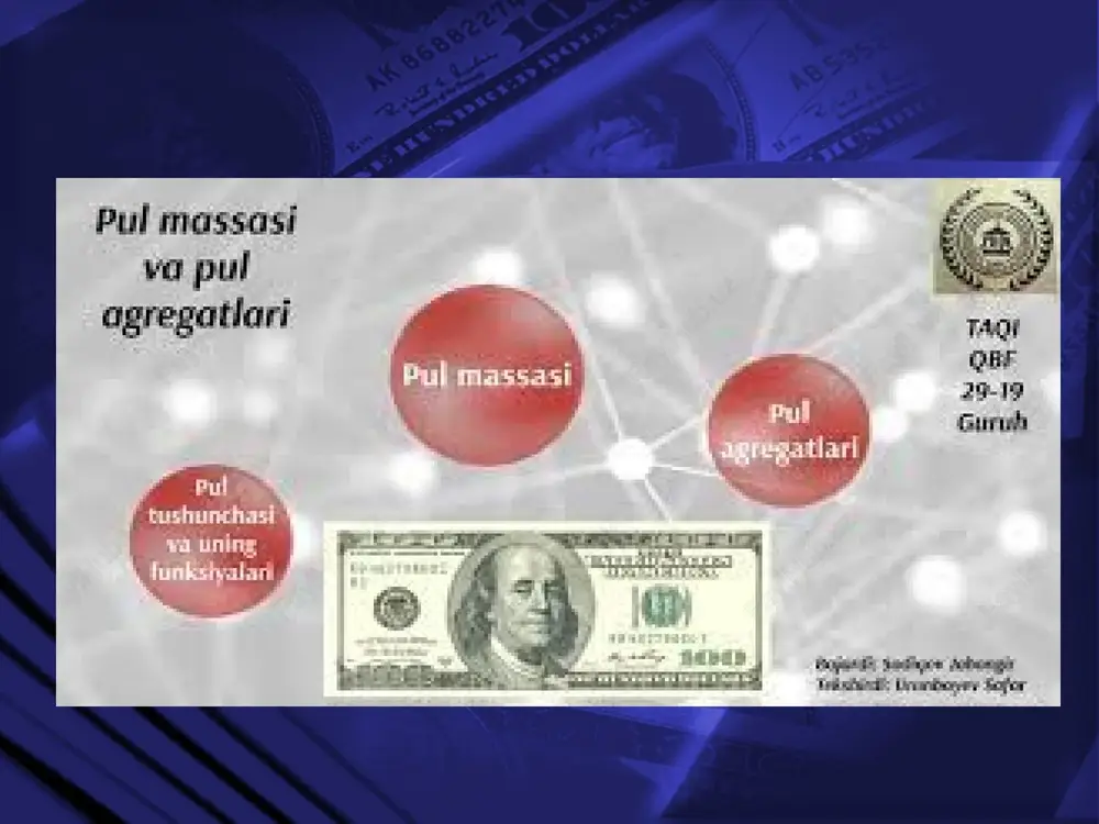 glama ko`rsatayaptiki, pulga bo`lgan talab mikdori foiz stavkasi funktsiyasi ekan. grafikda foiz stavkasi va real pul zaxiralari mikdoriga talab teskari bogliklikka ega ekanligi ko`rinadi. chunki, yukori foiz stavkasi pulga talab mikdorining kamayishini ko`rsatadi pul bozoridagi muvozanat. pul bozori modeli pulga talab va taklifni birlashtiradi. dastlab, soddalik uchun pul taklifi markaziy bank tomonidan nazorat kilinadi va (m/p)s darajasida kayd kilingan deb olamiz. agarda m -pul taklifini, p-narxlar darajasini bildirsa, m*/p* pul vositalarining real zaxirasi mikdorini ko`rsatadi. (m/p) s = m*/p* bu erda: m - pul taklifi darajasini bildiradi; p – baxolar darajasi (ushbu modelda ekzogen o`zgaruvchi )ni ko`rsatadi. pul bozorida muvozanatni o`rnatish va saklab turish mexanizmi kimmatli kogozlar bozori rivojlangan bozor iktisodiyoti sharoitida muvafakkiyatli amal kiladi. pul bozoridagi muvozanat tovarlar va xizmatlar bozoridagi muvozanat singari makroiktisodiy muvozanatning muxim tarkibiy kismidir. pul to`lov, jamgarish va kiymat o`lchovi funktsiyalarini bajaruvchi, yukori likvidli tovardir. pul tushunchasi vakatgina nakd pullar bilan cheklanib kolmasdan , uning …
