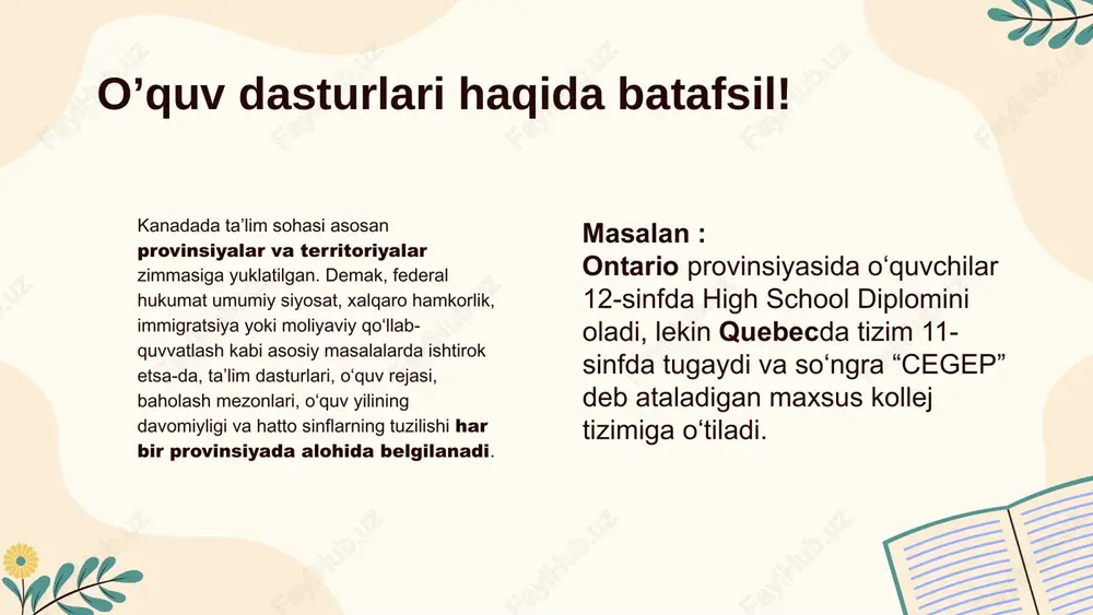kanada ta'lim tizimi - Page 4