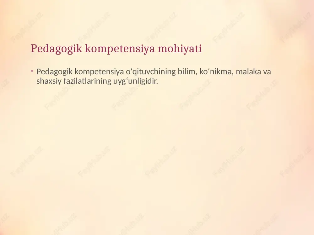 pedagogikaning umumkasbiy kompetensiyasi - Page 4