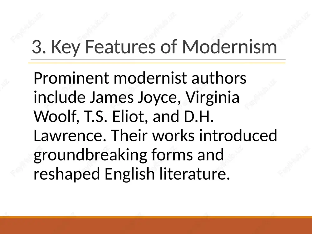 modernism in literature - Page 4