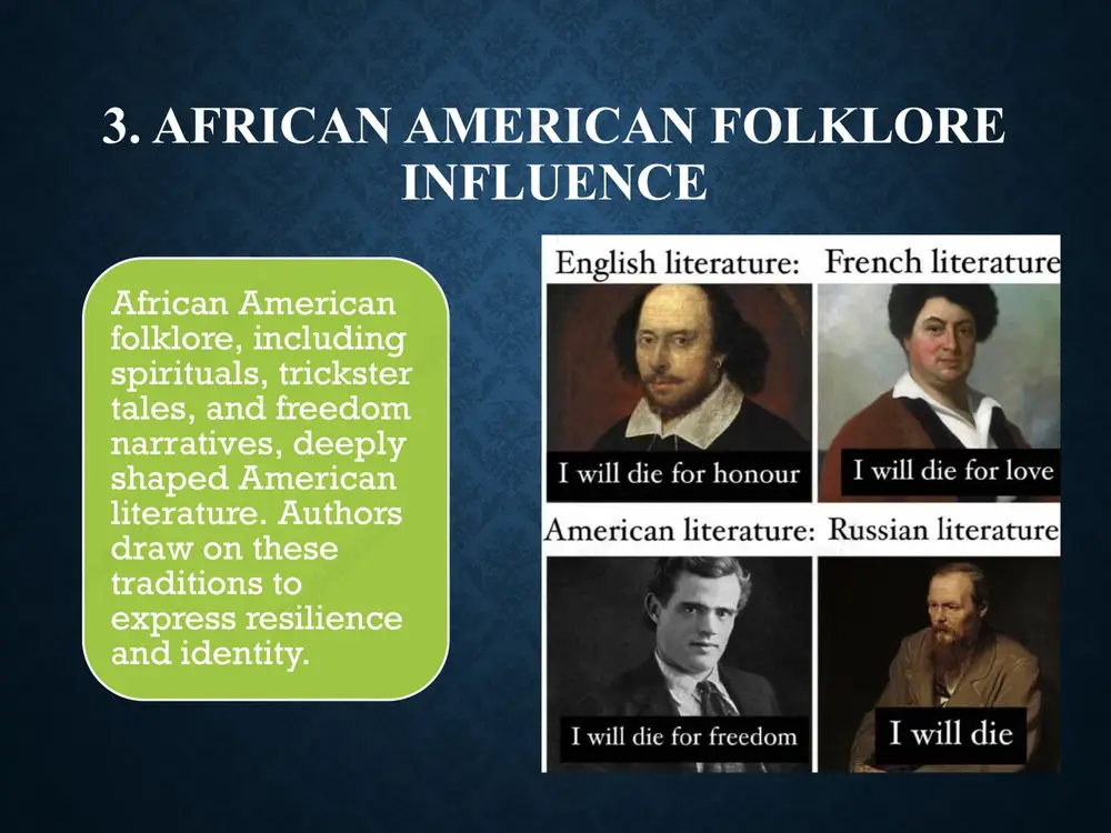 examples of folklore & creativity in american literature - Page 4