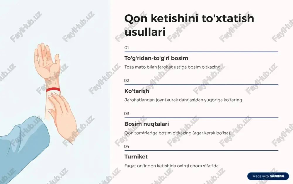 hayot xavfsizligi. birinchi yordam korsatish - Page 4