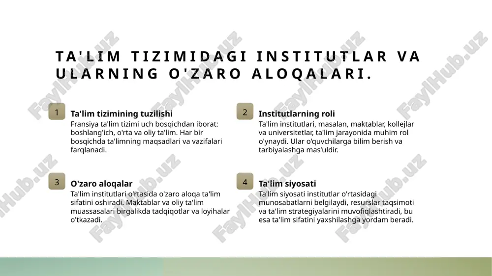fransiyada ta lim tizimi.pptx - Page 4